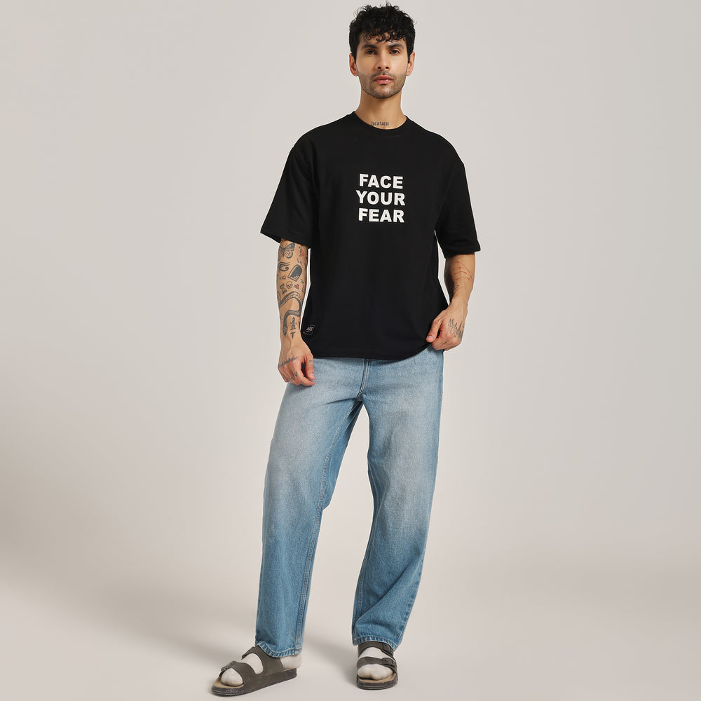 Face Your Fear Oversize T Shirt