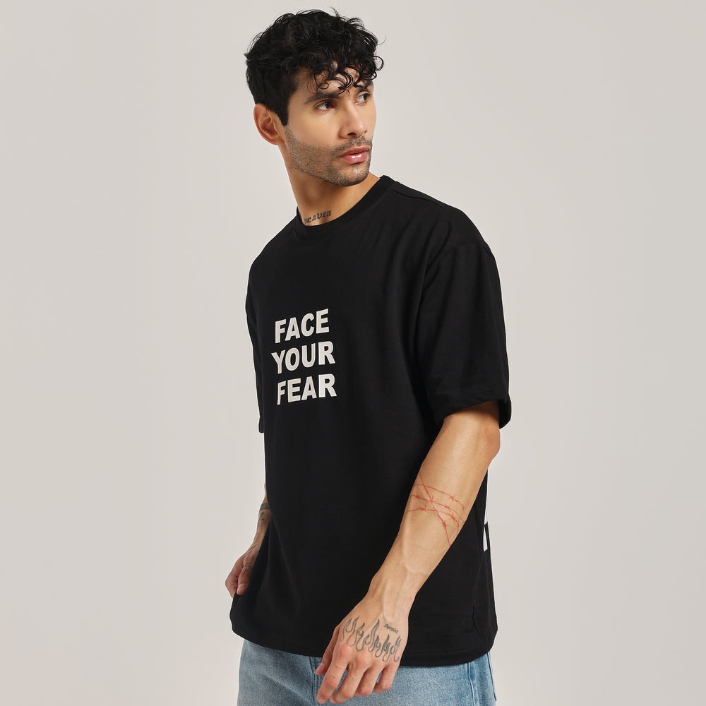 Face Your Fear Oversize T Shirt