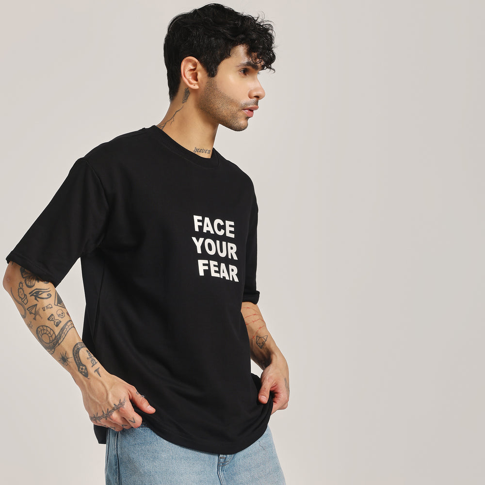 Face Your Fear Oversize T Shirt