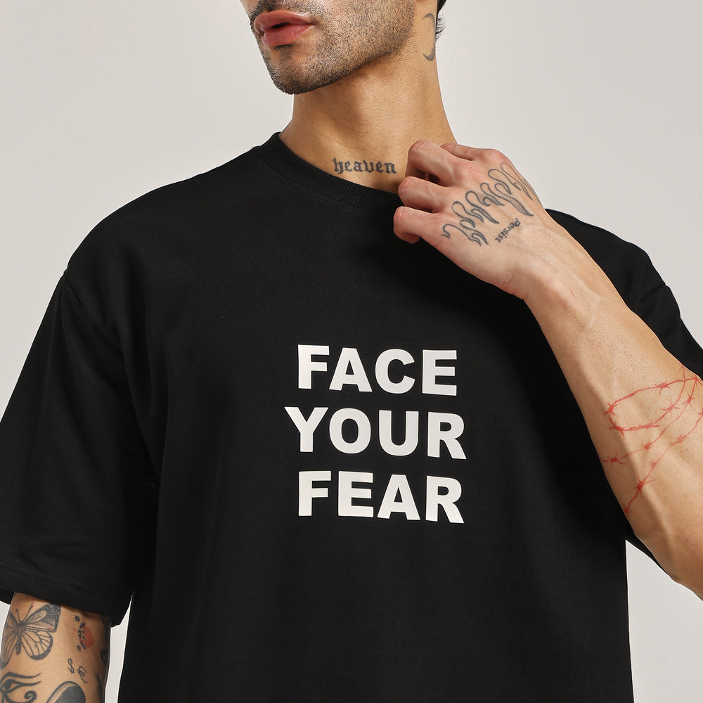 Face Your Fear Oversize T Shirt