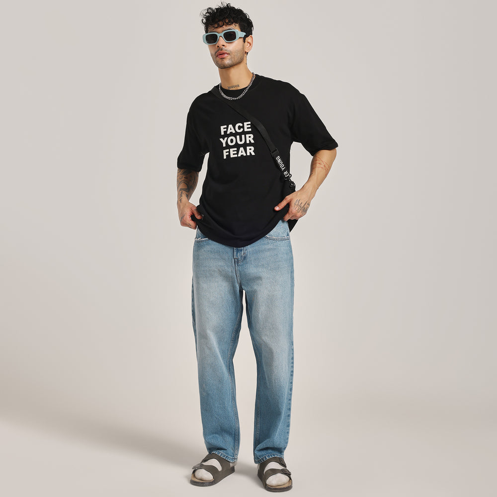 Face Your Fear Oversize T Shirt