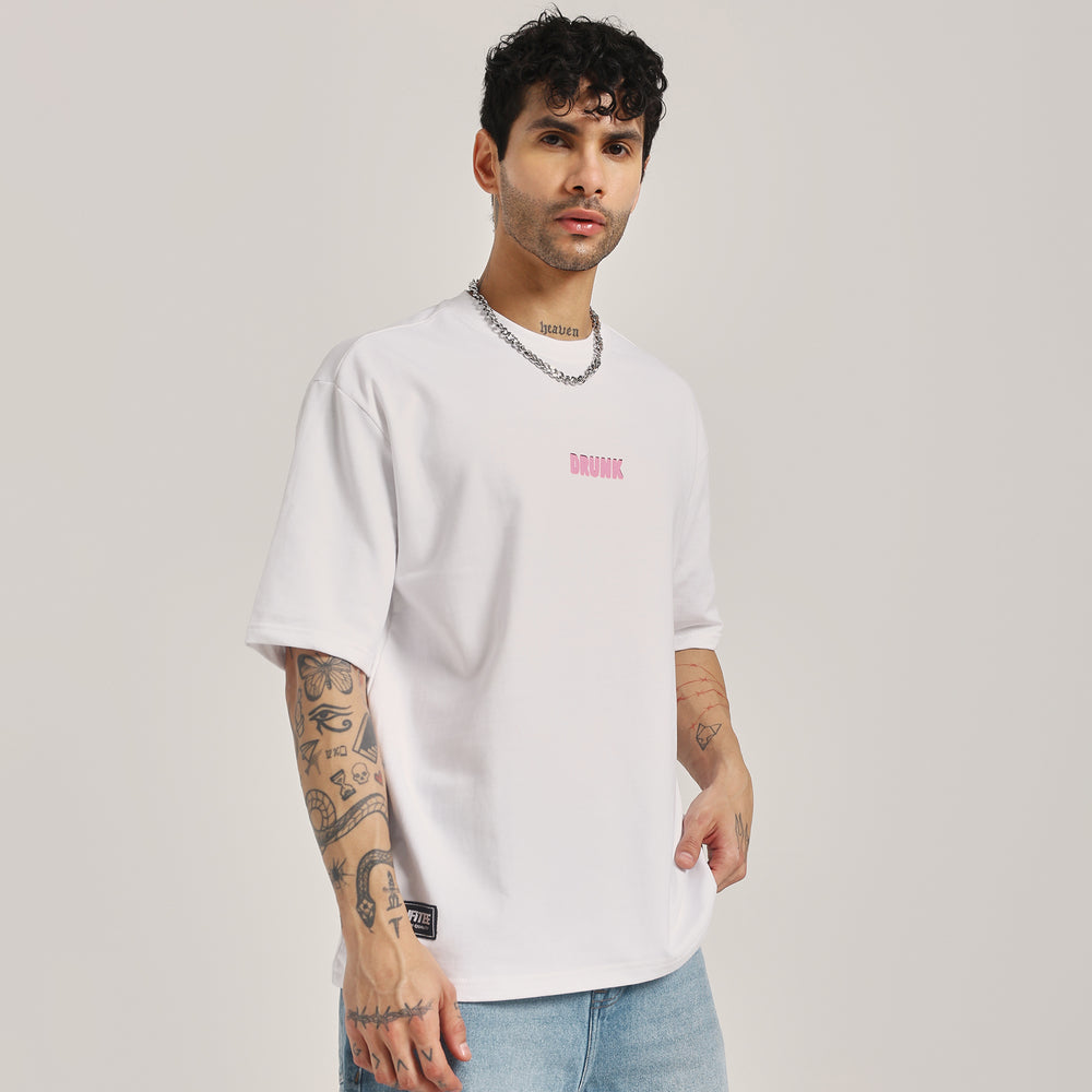 Wine Oversize T Shirt
