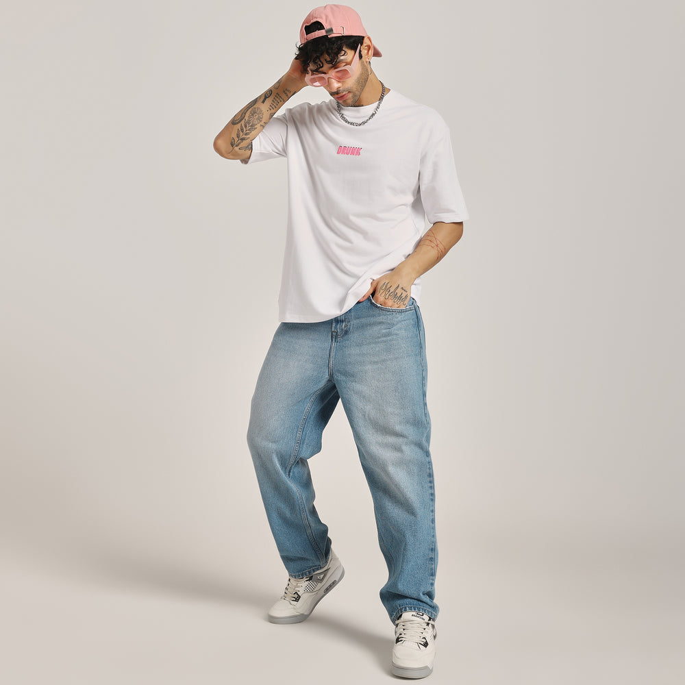 Wine Oversize T Shirt