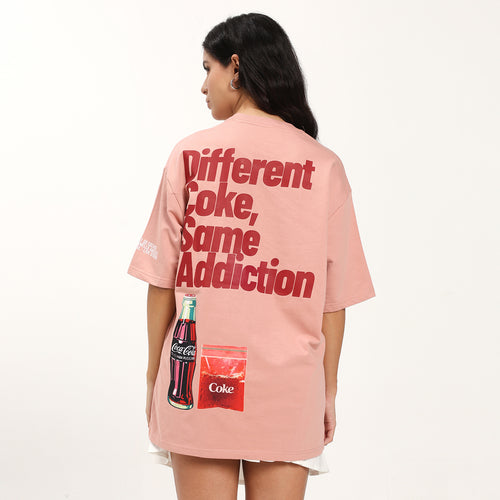 Coke Addiction Oversize T Shirt