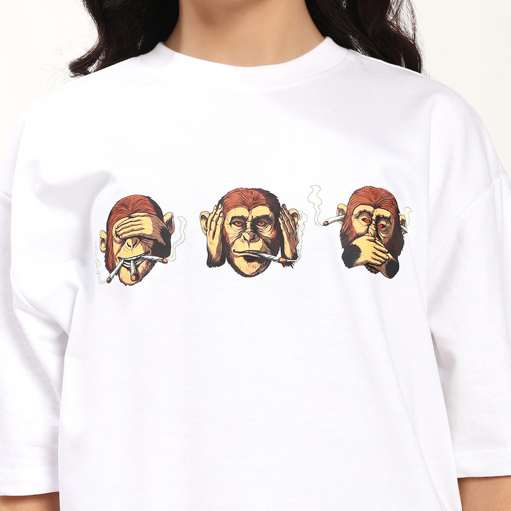 Marijuana Joint Oversize T Shirt