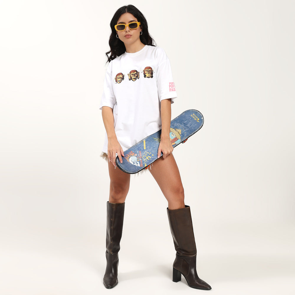 Marijuana Joint Oversize T Shirt