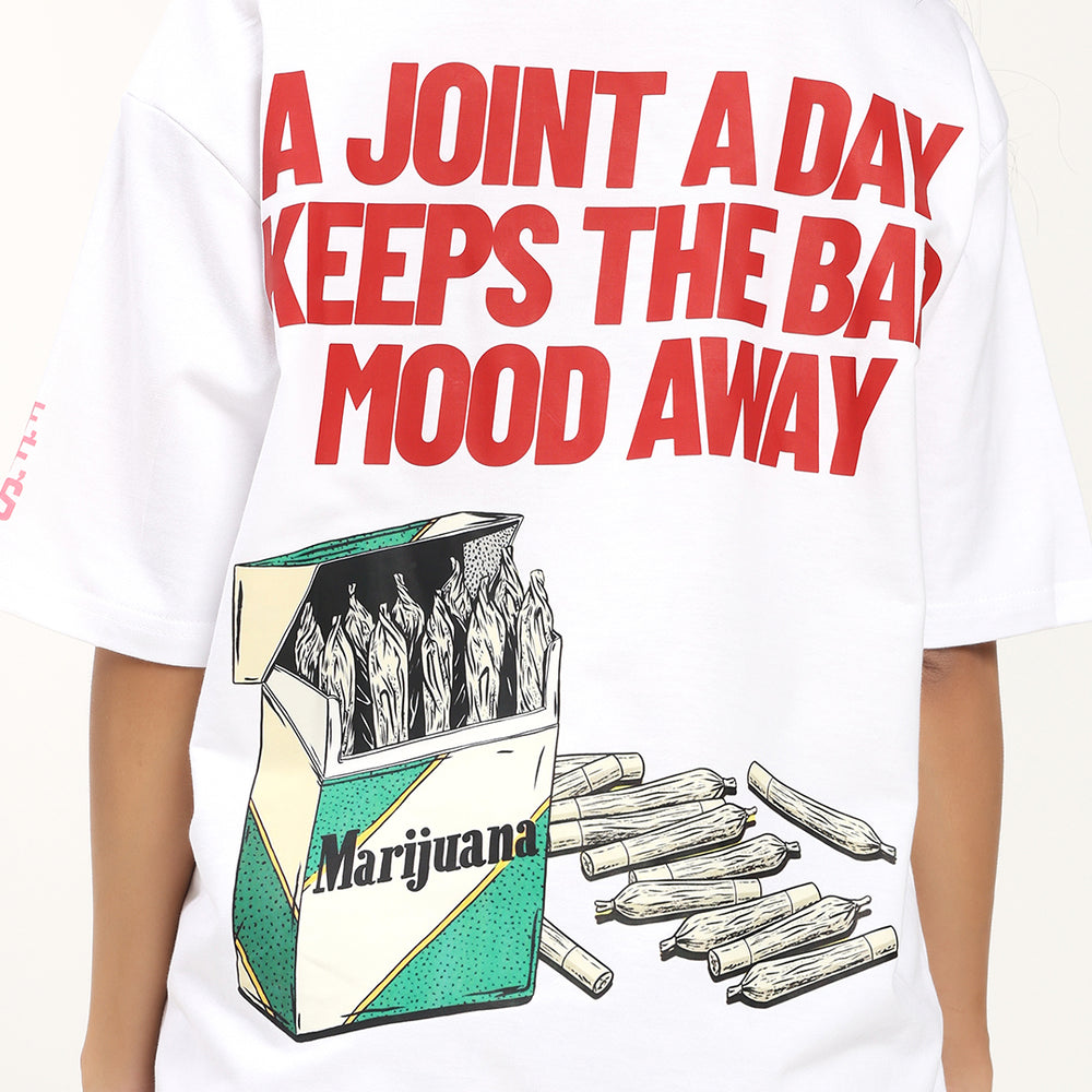 Marijuana Joint Oversize T Shirt