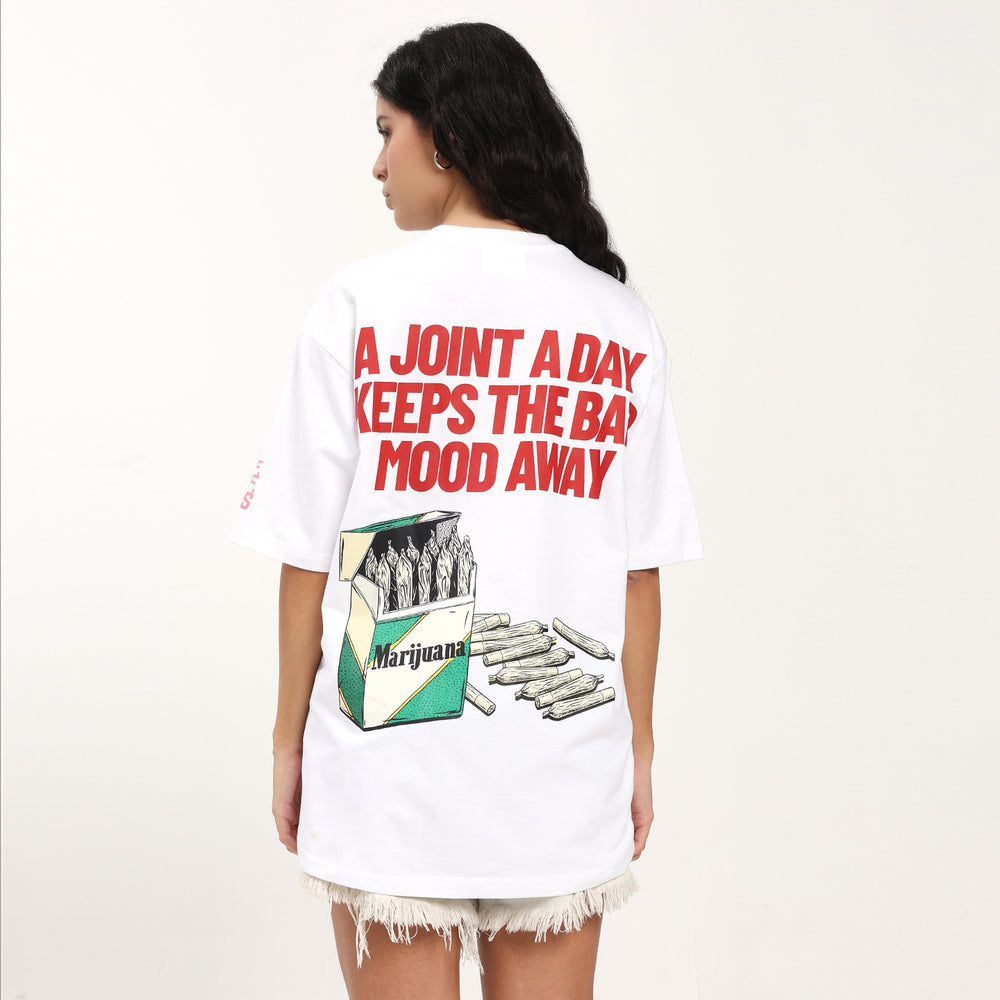 Marijuana Joint Oversize T Shirt