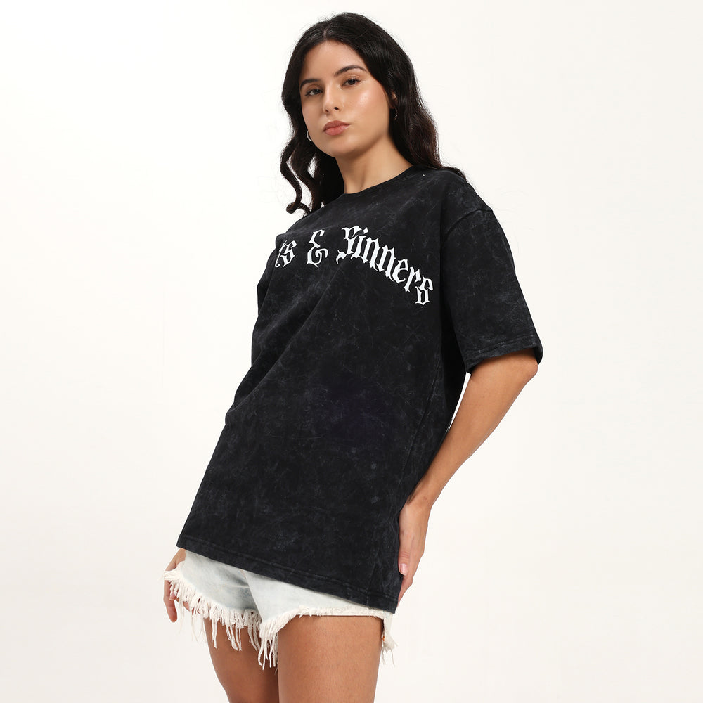 Saint and Sinner Oversize T Shirt