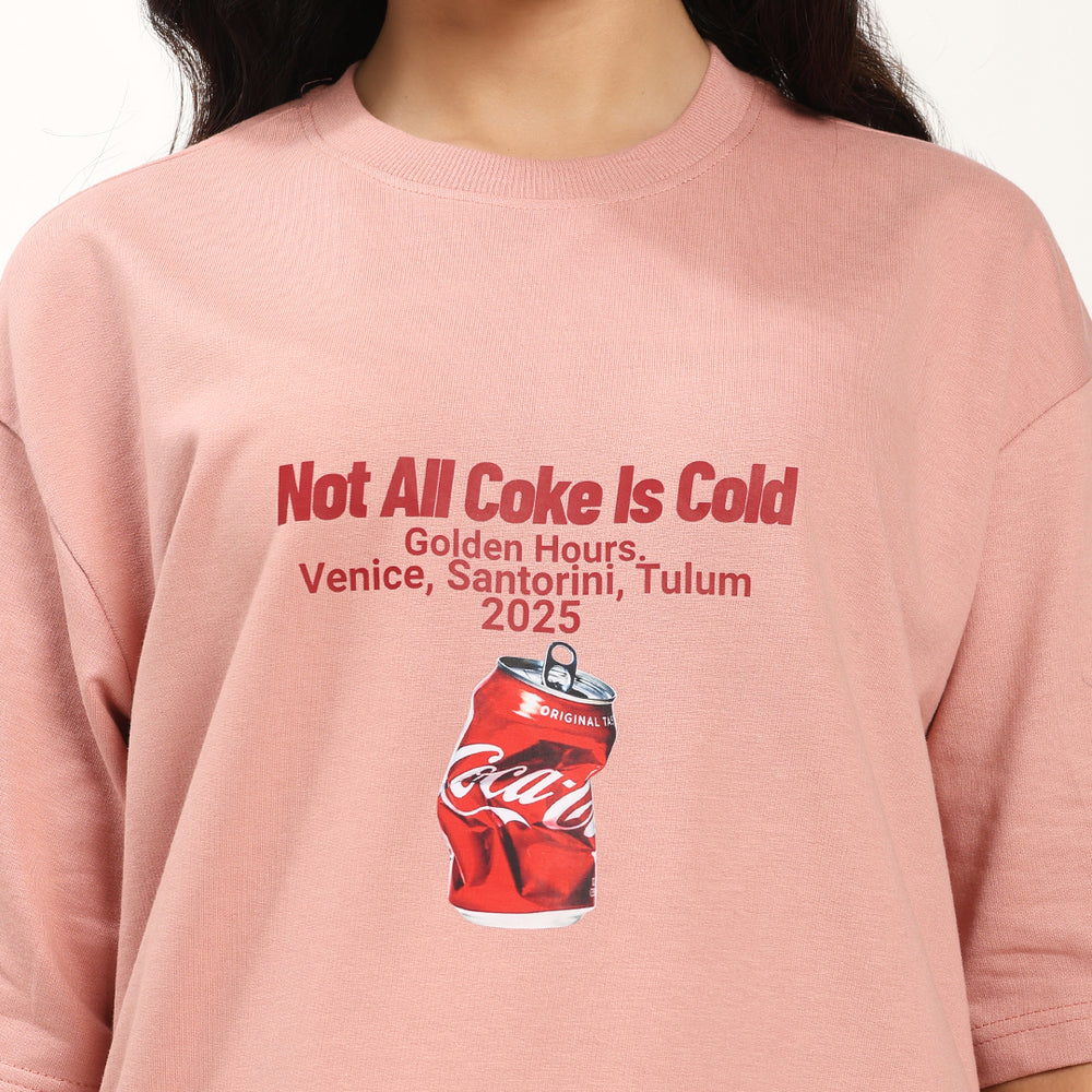 Coke Addiction Oversize T Shirt