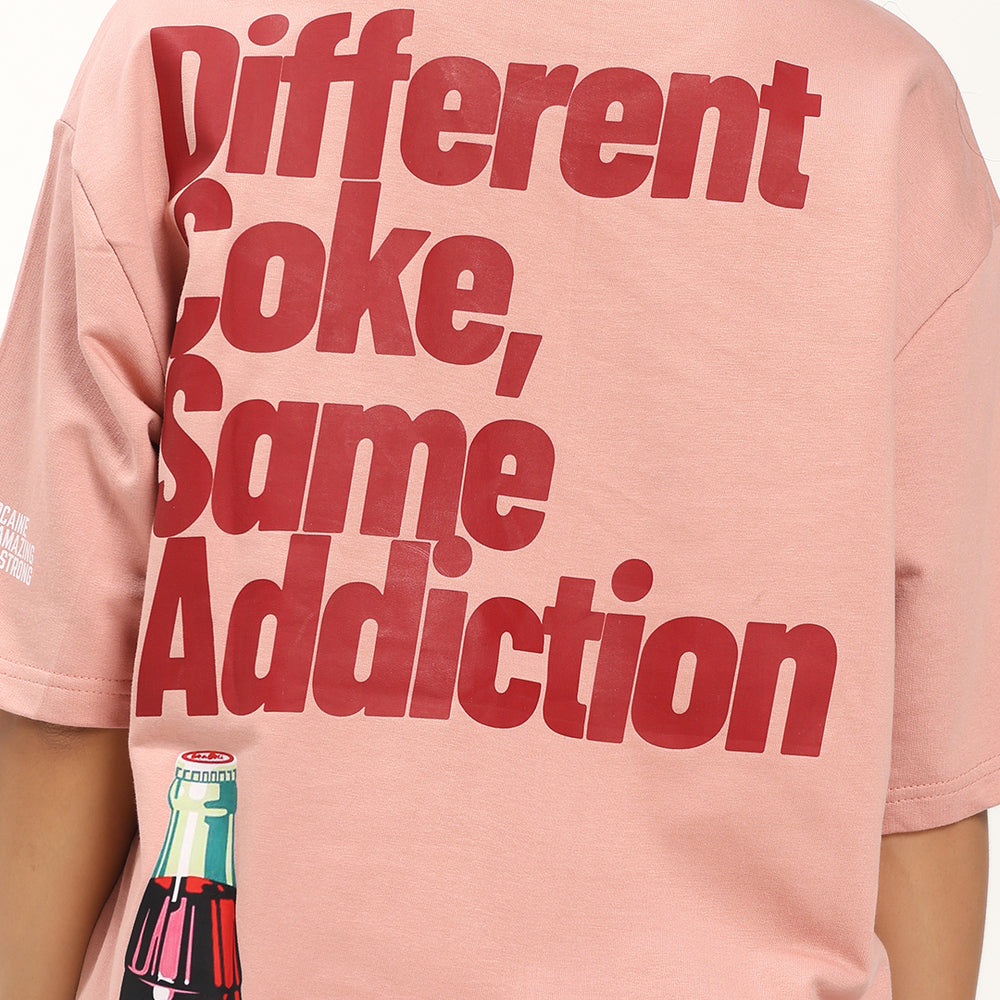 Coke Addiction Oversize T Shirt