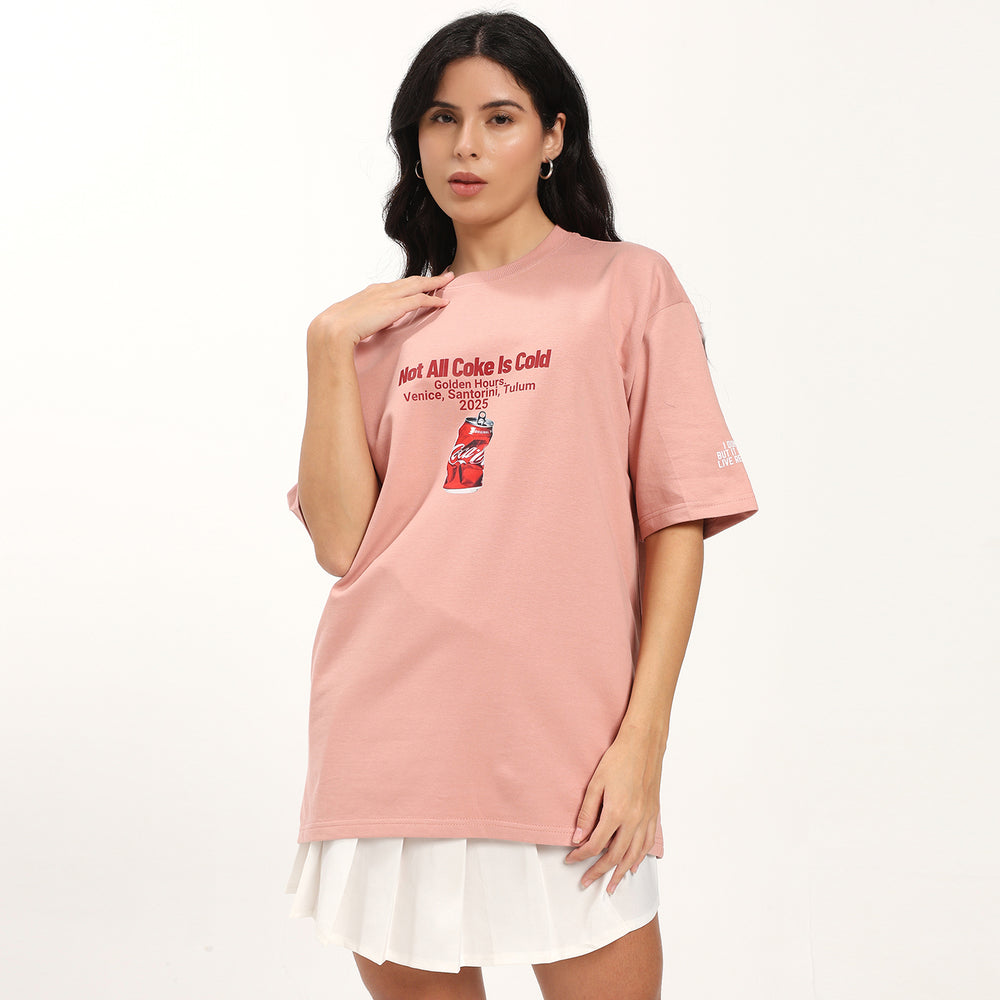 Coke Addiction Oversize T Shirt