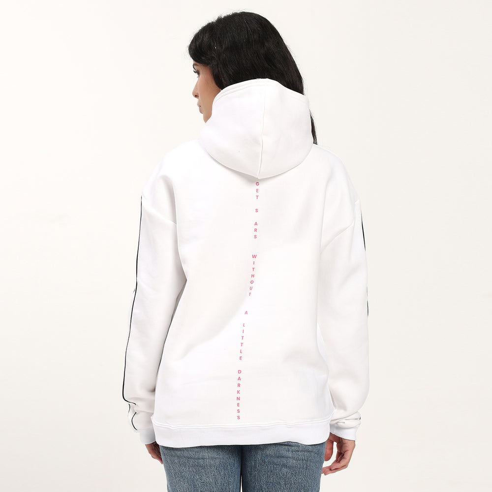White Oversize Hoodie