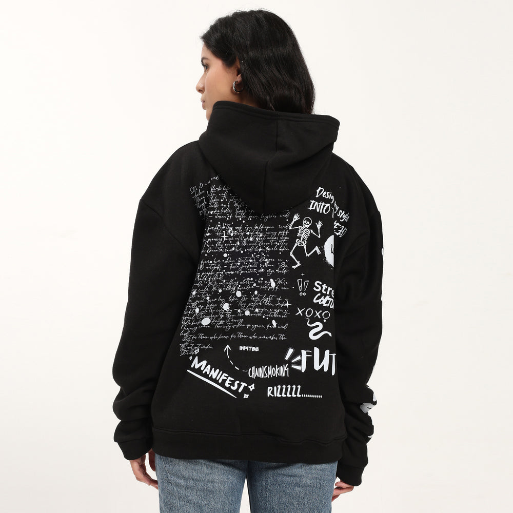 Black Oversize Hoodie