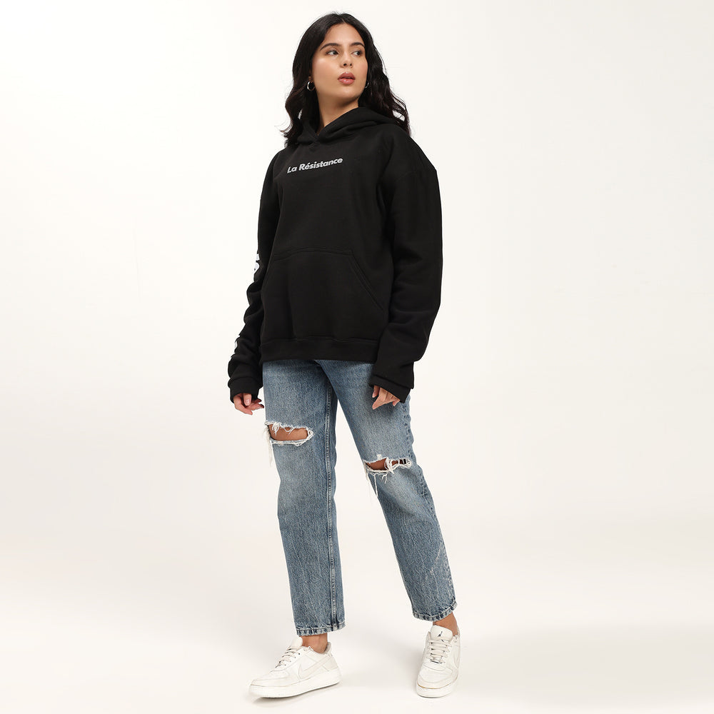 Black Oversize Hoodie