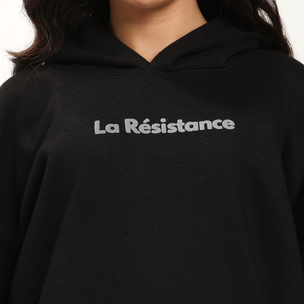 Black Oversize Hoodie