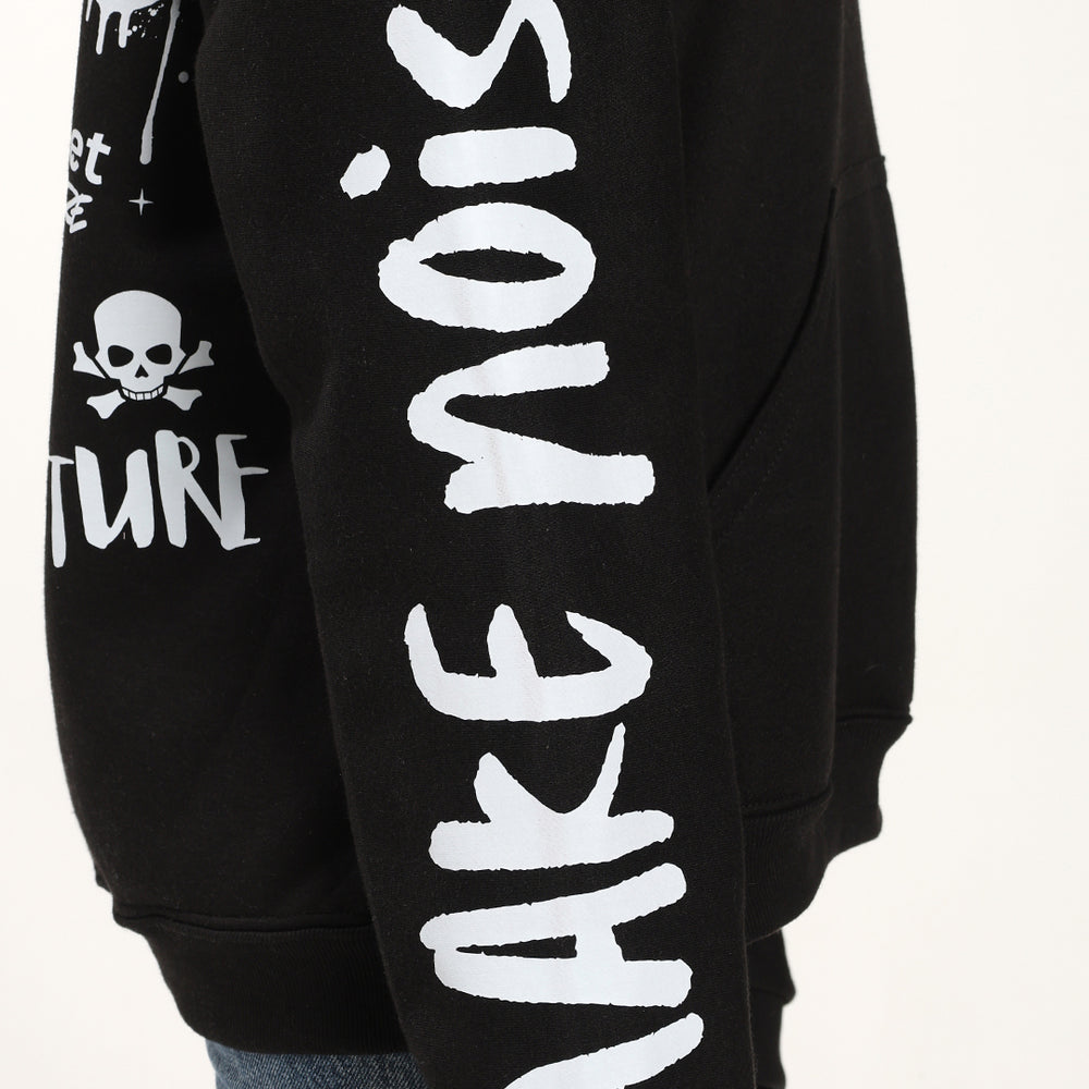 Black Oversize Hoodie